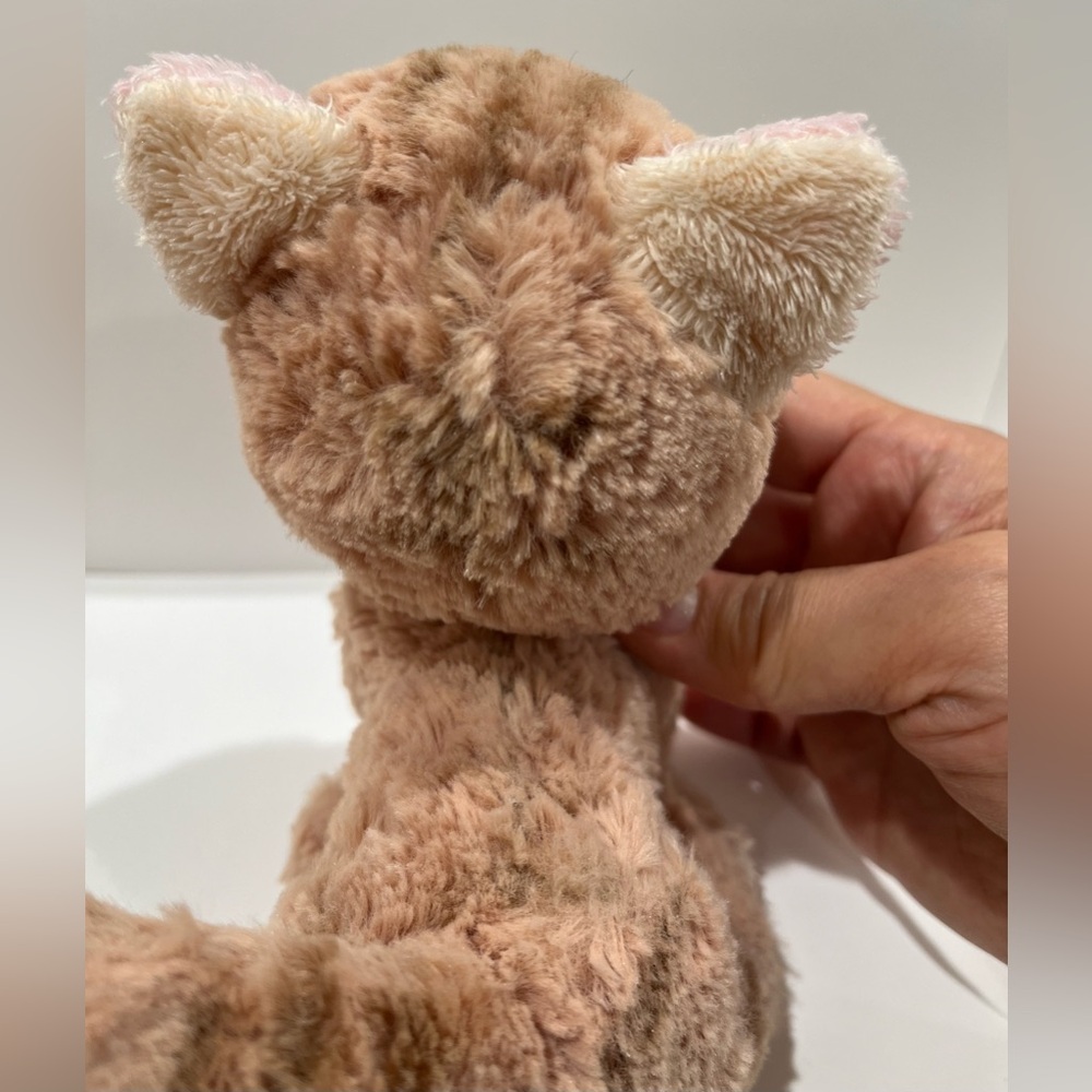 Sunlemon Brown neko Cat Animal Plush 6" Stuffed Toy Doll - Picture 10 of 12
